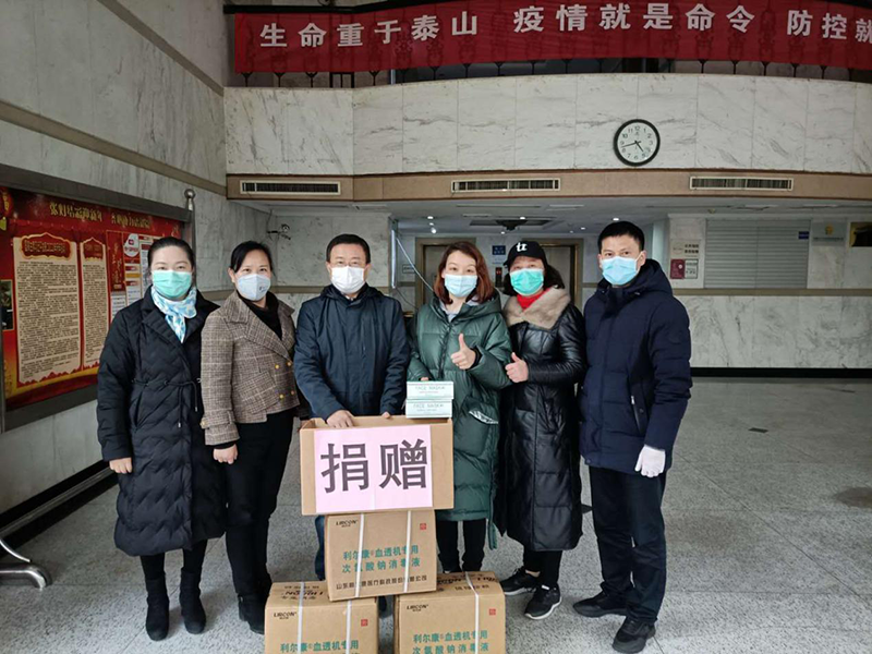 捐贈社區抗疫物資，眾志成城抵御疫情