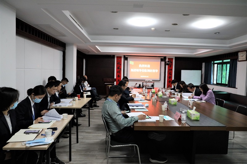 湖南農業集團黨委委員、副總經理陳根榮一行到糧油集團調研