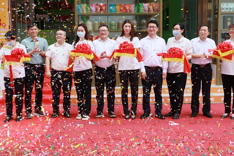 湖南糧油集團(tuán)深圳華實(shí)高公司“節(jié)節(jié)高”堅(jiān)果專賣店1號(hào)店隆重開業(yè)啦