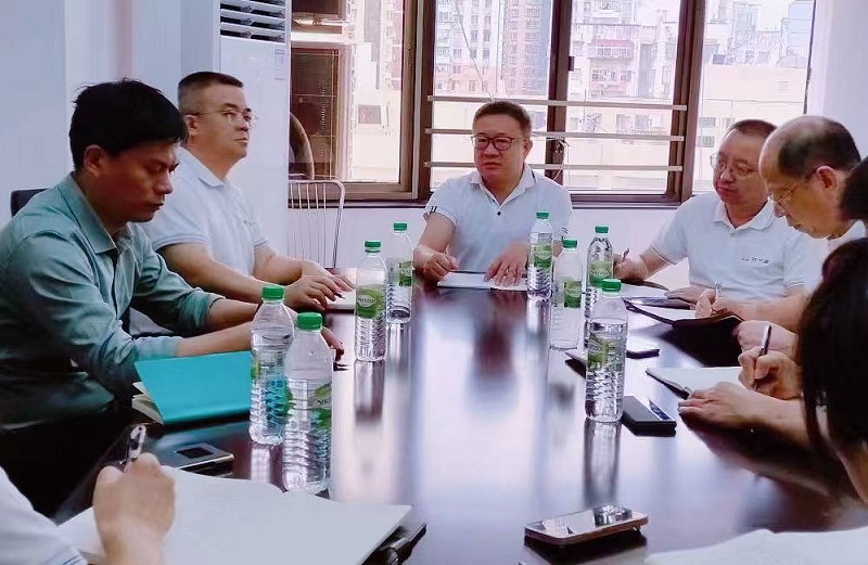 湖南糧油集團(tuán)黨委書記、董事長(zhǎng)葉蓁一行到深圳華實(shí)高公司調(diào)研