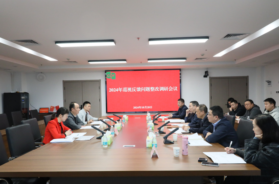 集團(tuán)黨委委員、紀(jì)委書記、監(jiān)察專員吳年春一行督導(dǎo)糧油集團(tuán)巡視整改等工作